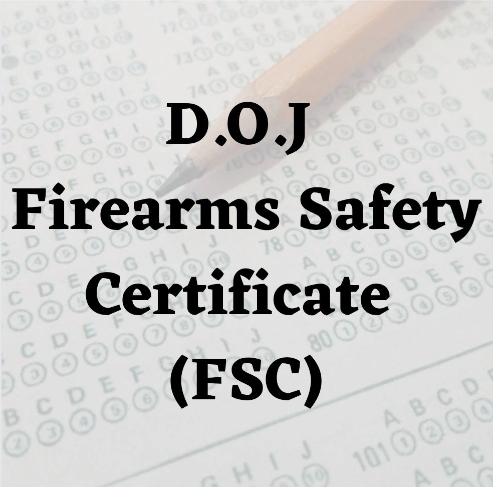 Firearms Safety Certificate